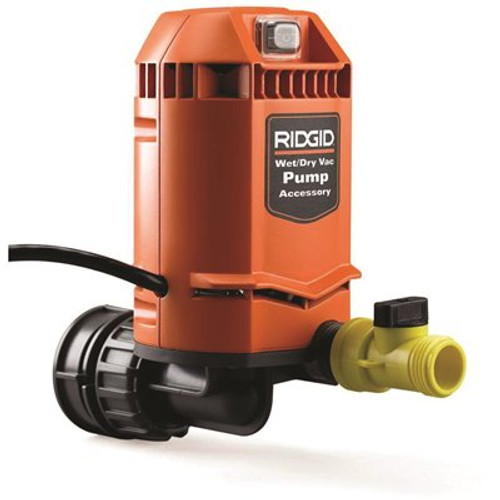 RIDGID Quick Connect Pump Accessory for RIDGID Wet Dry Vacs