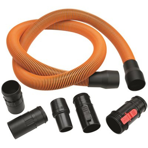 RIDGID 1-7/8 in. x 10 ft. Professional Grade Vacuum Hose Kit for RIDGID Wet Dry Shop Vacuums