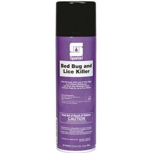 Spartan Chemical 17.5oz. Aerosol Can Bed Bug and Lice Killer