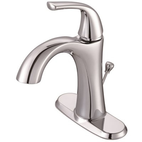 Premier Creswell 4 in. Centerset Single Hole Single-Handle Bathroom Faucet in Chrome