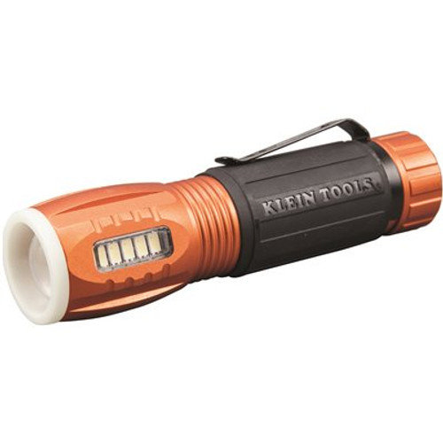 Klein Tools LED Flashlight with Work Light, 235 Lumens, 2 Modes Klein Tools LED Flashlight with Work Light, 235 Lumens, 2 Modes