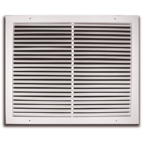 TruAire 30 in. x 20 in. White Fixed Bar Return Air Grille TruAire 30 in. x 20 in. White Fixed Bar Return Air Grille