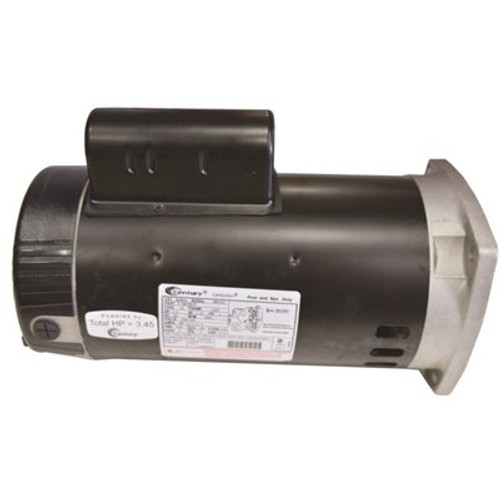 Century Square Flange Full-Rated 3 Horse Power Replacement Pool and Spa Pump Motor