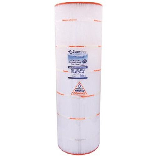 Super-Pro 10-1/16 in. Dia Replacement Filter Cartridge for Predator 200 and Pentair Clean and Clear 200 Cartridge