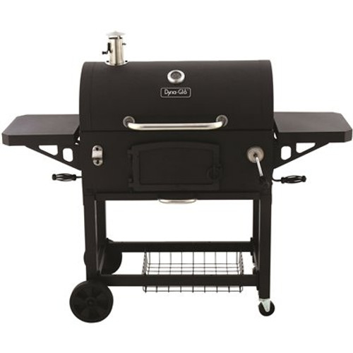 Dyna-Glo Heavy-Duty Extra-Large Charcoal Grill in Black