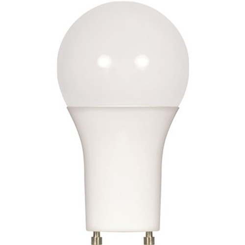 Satco 60-Watt Equivalent A19 Bi Pin GU24 Base Dimmable ENERGY STAR and Enclosed Rated LED Light Satco 60-Watt Equivalent A19 Bi Pin GU24 Base Dimmable ENERGY STAR and Enclosed Rated LED Light