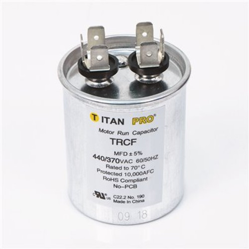 Packard 12.5 MFD 440/370-Volt Round Run Capacitor