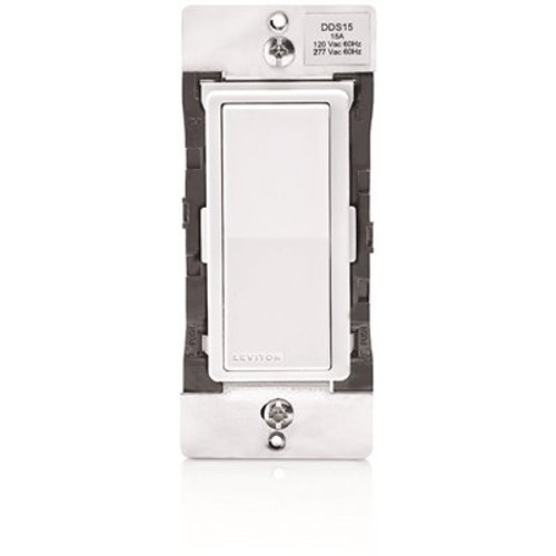 Leviton 15 Amp Dual Voltage 120/277VAC Decora Digital Switch and Timer with Bluetooth Technology