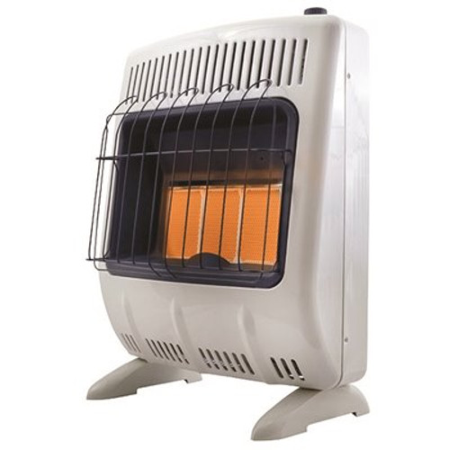HEATSTAR 20000 BTU Vent-Free Radiant Natural Gas Heater with Thermostat and Blower