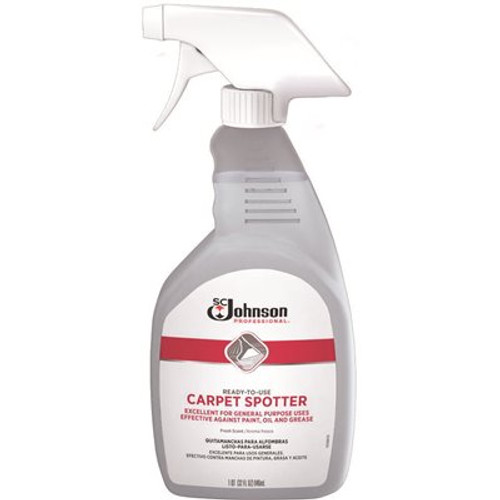 SC Johnson Professional 32 oz. Ready-to-Use Carpet Spotter Spray Bottle (6 per case)