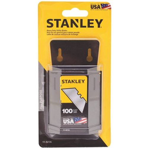 Stanley General Purpose Heavy-Duty Utility Blades (100-Pack)