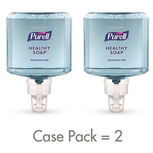 Healthcare HEALTHY SOAP Gentle Free Foam, 1200 mL Refill for ES8 Touch-Free Dispenser, Fragrance Free (2-Pack Per Case)