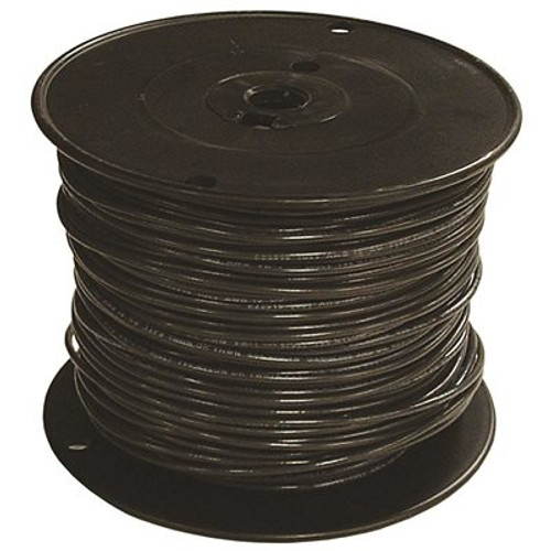 SOUTHWIRE SOUTHWIRE THHN 2/0 GAUGE WIRE, STRANDED TYPE, BLACK, 1 FT.
