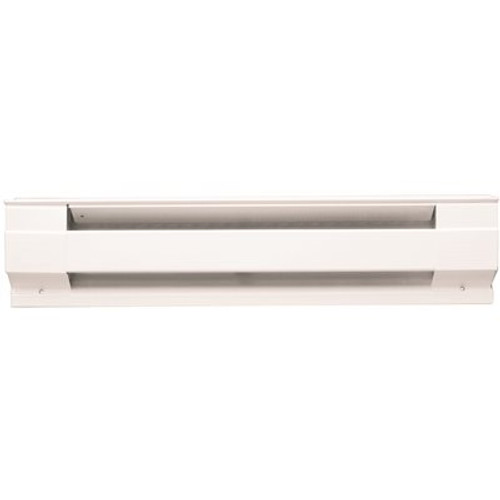 Cadet 30 in. 500-Watt 120-Volt Electric Baseboard Heater in White Cadet 30 in. 500-Watt 120-Volt Electric Baseboard Heater in White
