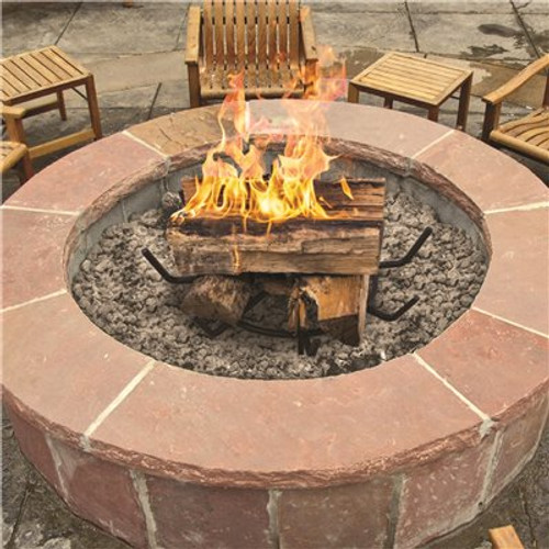 Pleasant Hearth 1/2 in. Thick 24 in. Wagon Wheel Steel Wood Grate