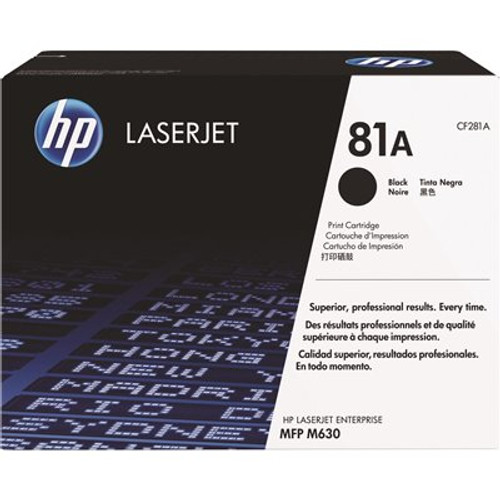 HP Original Toner Cartridge for Laser Printers 10,500 Pages, Black