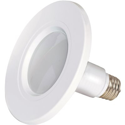 Satco 4 in. 2700K Warm White New Construction or Remodel Non-IC Rated Recessed Integrated LED Kit