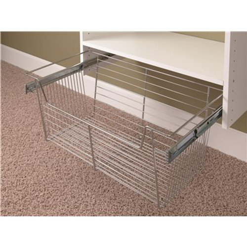 The Stow Company 11" CHROME SLIDING BASKET