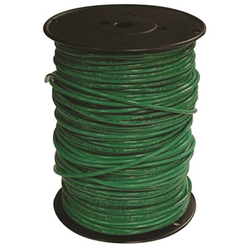 Southwire 500 ft. 10 Green Solid CU THHN Wire