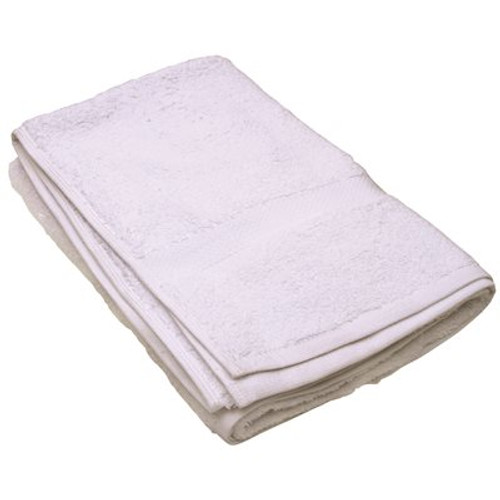 Oxford Regale 27 in. x 54 in., 17 lbs. White Bath Towel with Dobby Border (36 Each per Case)