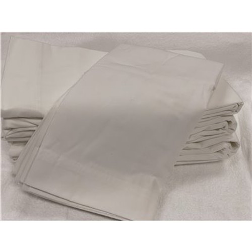 81 in. x 108 in. White Full Flat Sheets (12 per Case)