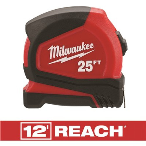 Milwaukee 25 ft. Compact Tape Measure