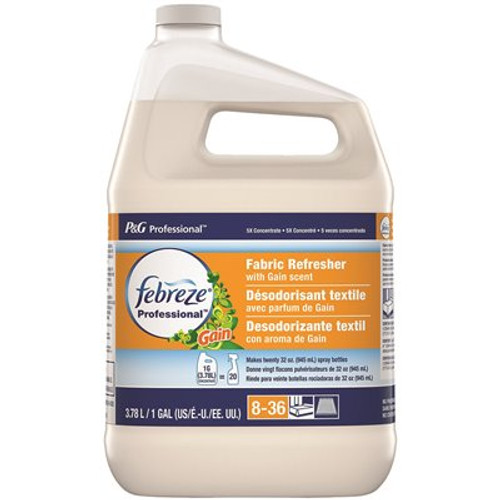 Febreze Professional 1 Gal. Open Loop Fabric Freshener with Gain Scent from Concentrate