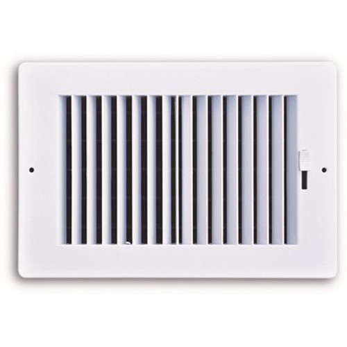 TruAire 10 in. x 8 in. 2-Way Plastic Wall/Ceiling Register