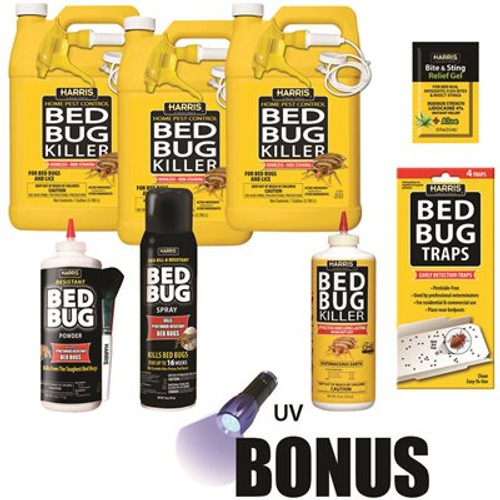 Harris Bed Bug Commercial Kit