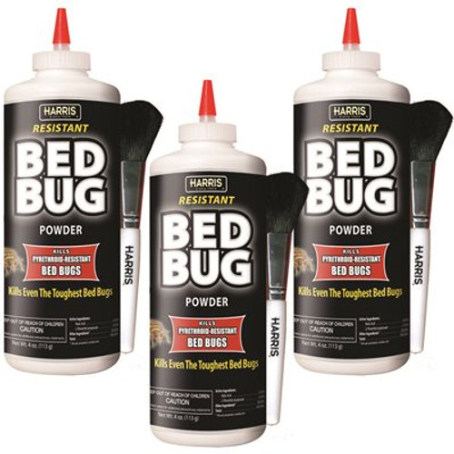 Harris 4 oz. Ready to use Resistant Bed Bug Killer (Pack of 3)