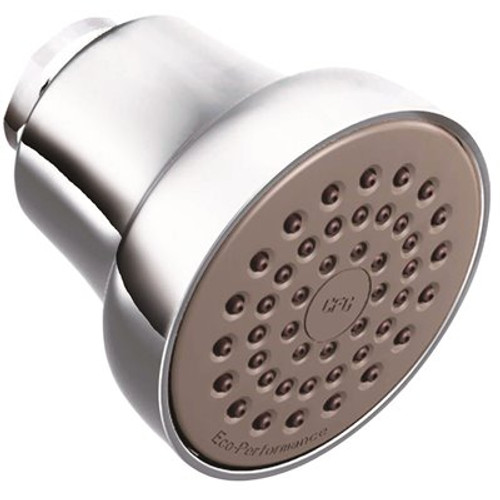 CLEVELAND FAUCET GROUP Cornerstone 1-Spray 2.7 in. Single Tub Wall Mount Fixed Shower Head in Chrome