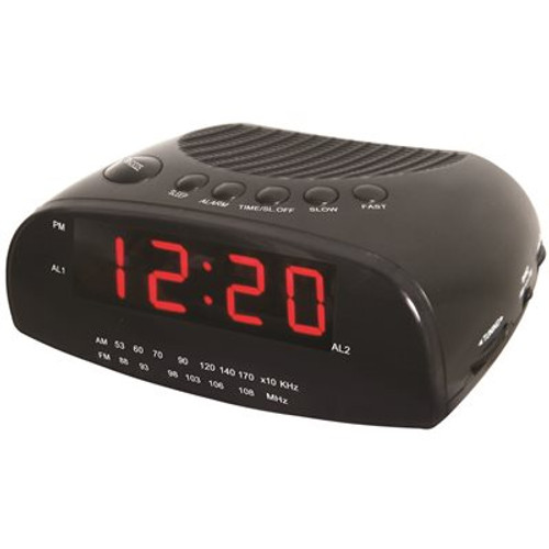 Lodging Star AM/FM Alarm Clock Radio