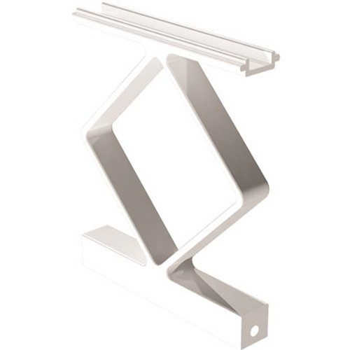 Peak Aluminum Railing White Aluminum Deck Railing Decorative Handrail Spacers Kit