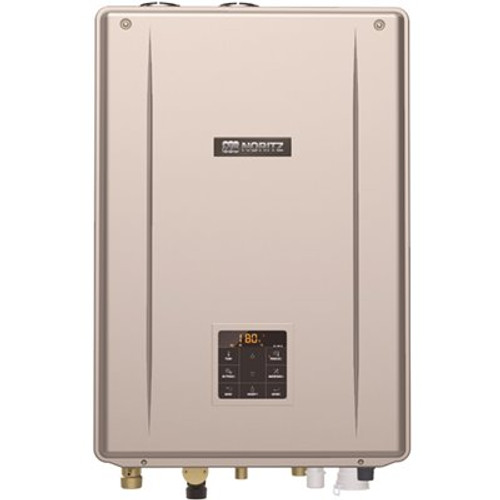 NORITZ Indoor Residential Condensing Propane Gas Combination Boiler with 180,000 BTU/H Input Modulating