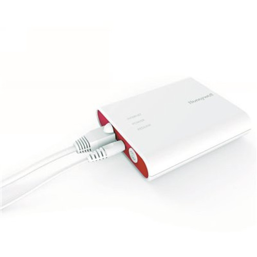 Honeywell RedLINK Internet Gateway and Ethernet Cable and Power Cord