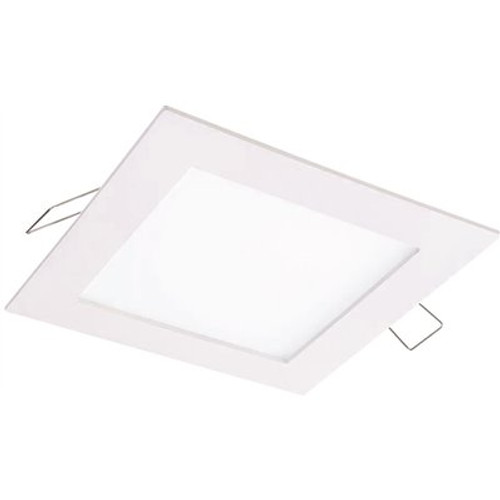 Halo SMD-DM 4 in. Square 3000K Remodel Canless Recessed Integrated LED Kit