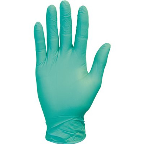 THE SAFETY ZONE Safety Zone Medium Green Nitrile Gloves Powder Free Latex Free (1000 per Case)