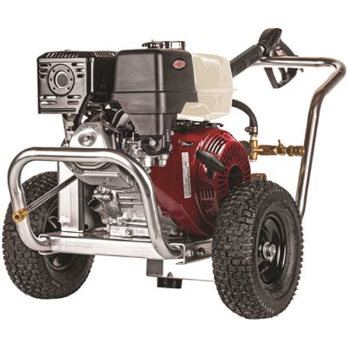 SIMPSON Aluminum Water Blaster 4200 PSI 4.0 GPM Gas Cold Water Professional Pressure Washer with HONDA GX390 Engine