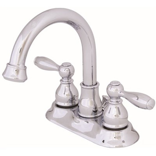 Premier Muir 4 in. Centerset 2-Handle High-Arc Bathroom Faucet in Chrome