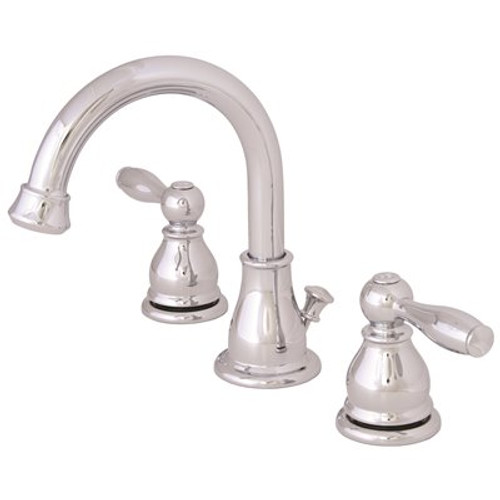 Premier Muir 8 in. Widespread 2-Handle High-Arc Bathroom Faucet in Chrome