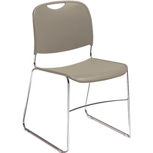 NATIONAL PUBLIC SEATING CMPCT STACK CHAIR GUNMETAL