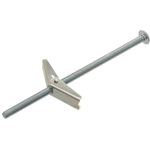 Everbilt 1/8 in. x 2 in. Zinc-Plated Steel Mushroom-Head Toggle Bolt Anchors