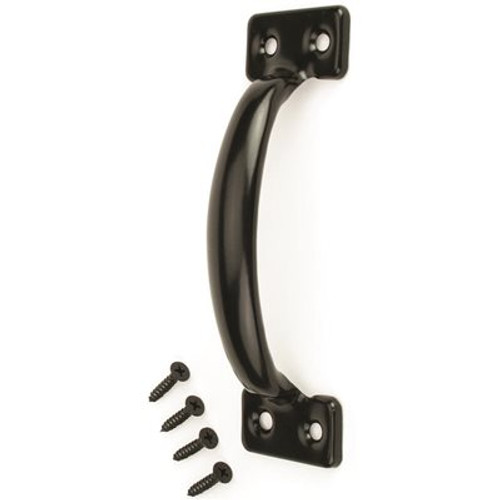 Everbilt 6-1/2 in. Black Door Pull