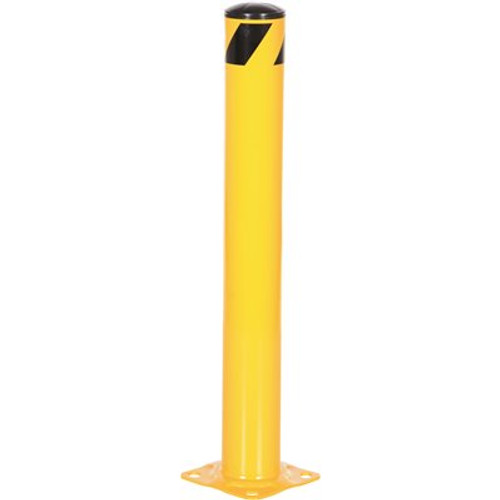 Vestil 36 in. x 4.5 in. Yellow Steel Pipe Safety Bollard