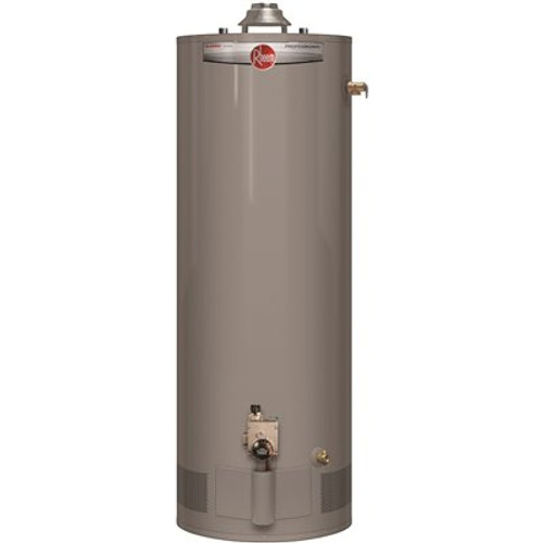 Rheem Professional Classic 40 Gal. Tall 6-Year Warranty Natural Gas Atmospheric Tank Water Heater with Top T and P Valve