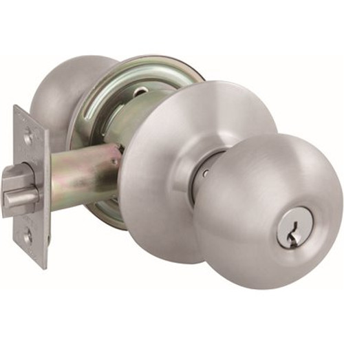 US Lock 2010 Series GR2 Entrance Plymouth Door Knob US32D SC1 2-3/8 in. Backset US Lock 2010 Series GR2 Entrance Plymouth Door Knob US32D SC1 2-3/8 in. Backset