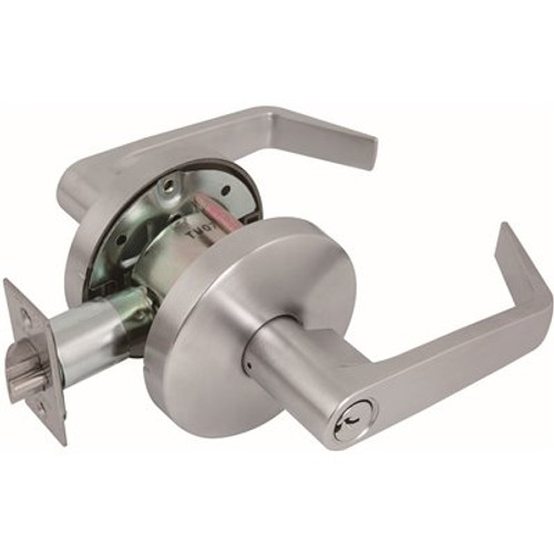 US Lock 2050 Series GR2 2-3/4 in. Backset US26D Storeroom Lever SC1