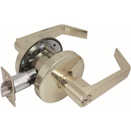 US Lock 2050C Series GR2 2-3/4 in. Entrance Door Handle US26D SC1 Backset Clutched