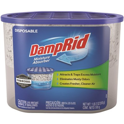 DampRid 18 oz. Disposable Moisture Absorber with Activated Charcoal