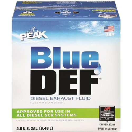 BlueDEF 2.5 Gal. Diesel Exhaust Fluid (DEF)